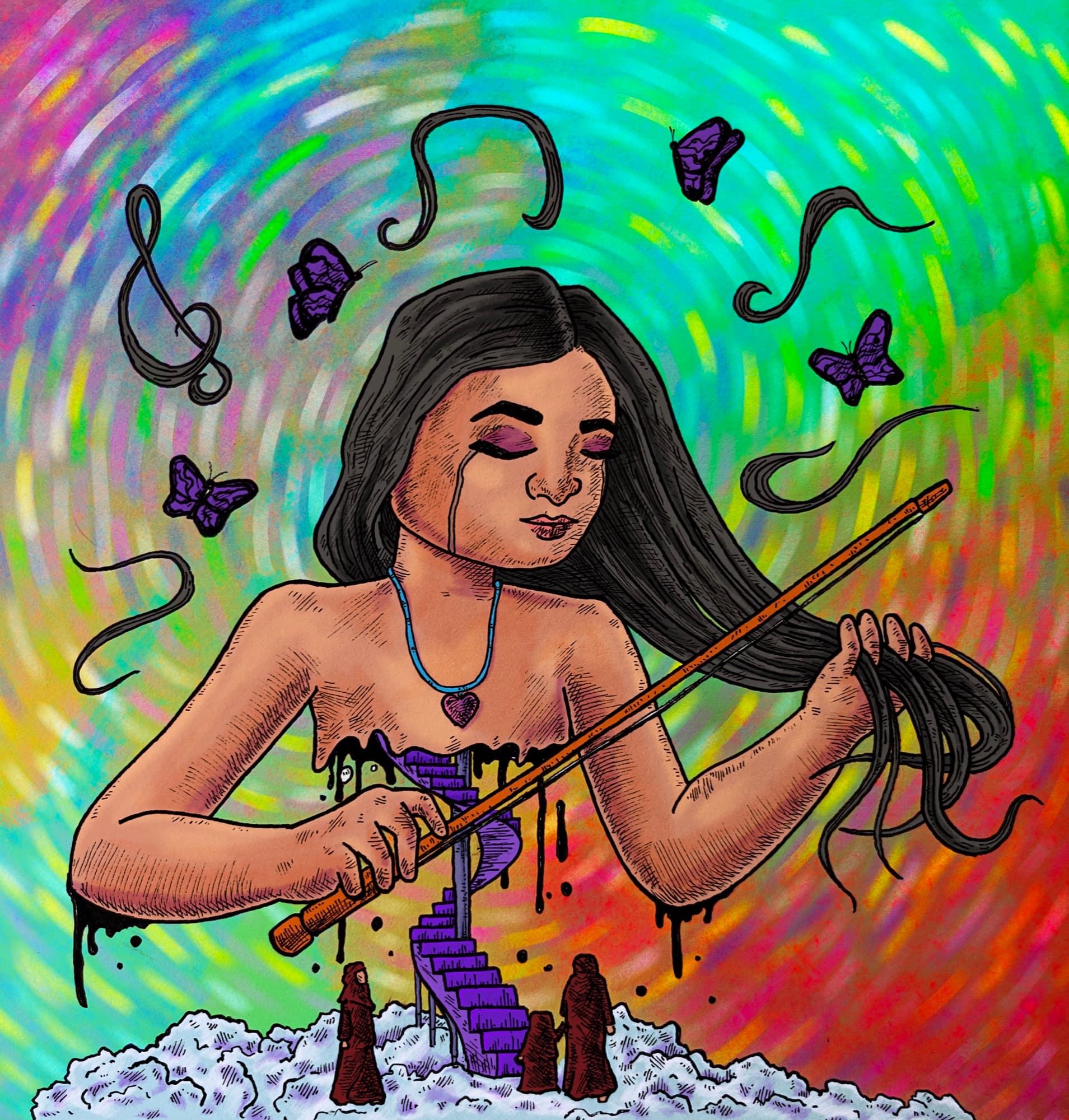 Women Life Freedom Exhibition Piece 2